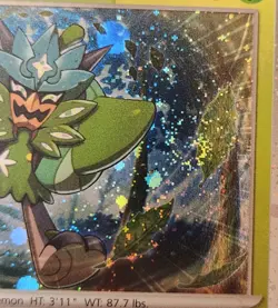 Teal Mask Ogerpon 24/167 NM Cosmos Holo Swirl Promo Pokemon Twilight Masquerade - Image 2