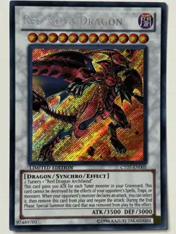 Red Nova Dragon CT07-EN005 2010 Collectors Tins Limited Edition - Image 1
