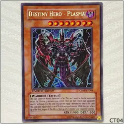 Destiny Hero - Plasma - CT04-EN003 - Secret Rare Limited Edition Yugioh - Image 1