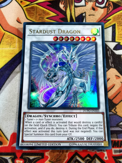 Stardust Dragon dupo-en103 Ltd Ed (NM+) Ultra Rare Yu-Gi-Oh! - Image 1
