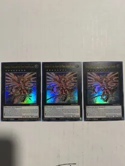 Yugioh 3x Number C62: Neo Galaxy-Eyes Prime Photon Dragon PHHY-EN043 NM PLAYSET - Image 1