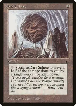 Dark Sphere The Dark Magic The Gathering MTG Card - Image 1
