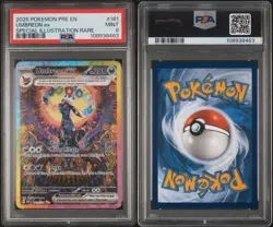 Pokemon Umbreon EX Prismatic Evolutions Card 161/131 Sir PSA Mint 9 - Image 3