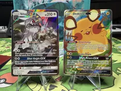 Dedenne Gx 195a/214 and Silvally GX 184/236 Pokemon 2 card lot - Image 1