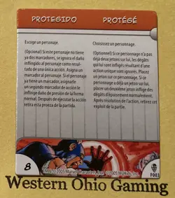 Heroclix Protected #F003 Feat Card USED Marvel Armor Wars - Image 2