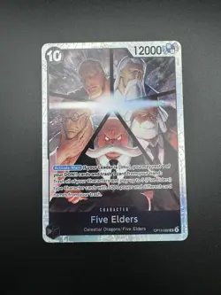 Five Elders OP13-082 SR Carrying on His Will - ONE PIECE Card Game English - Image 1
