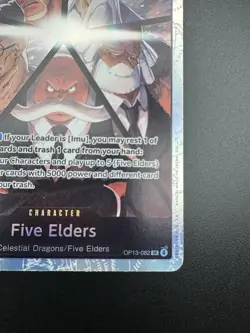 Five Elders OP13-082 SR Carrying on His Will - ONE PIECE Card Game English - Image 5