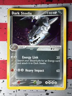 Dark Steelix 10/109 Team Rocket Returns Holo Rare Pokemon Card 2004 NM/VLP - Image 1