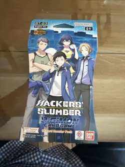 Hackers Slumber Digimon Card Game English Version LOT Of 8 Packs - Image 3