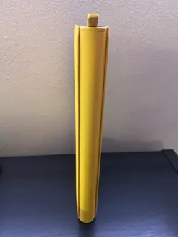 VaultX Exo-Tec 9-Pocket Zip Binder in Yellow Holds 360 Cards - Image 2