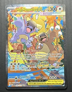 Mega Kangaskhan Ex SIR Mega Evolution 182/132 Pokemon Card TCG - Image 3