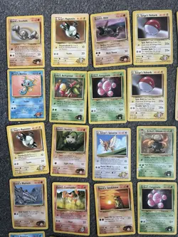 Pokemon Cards Gym Heroes x 27 Job Lot Bundle WOTC - Image 2