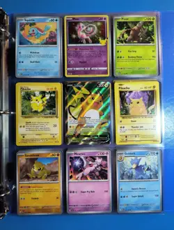 HUGE Pokemon Binder Collection Cards Lot Old WOTC Vintage Pikachu Modern Raichu - Image 1