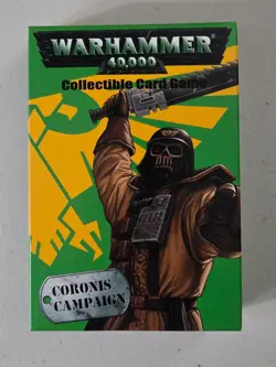 Warhammer 40k CCG Collectible Card Game Coronis Campaign Imperial Guard Starter - Image 1