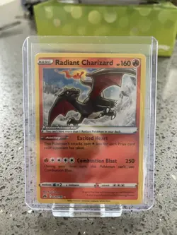 Pokemon TCG Radiant Charizard Crown Zenith Holo Card 020/159. Never Played. - Image 3