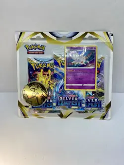 Silver Tempest 3 Booster Pack Blister Togetic Pokemon Cards TCG Brand New Sealed - Image 1