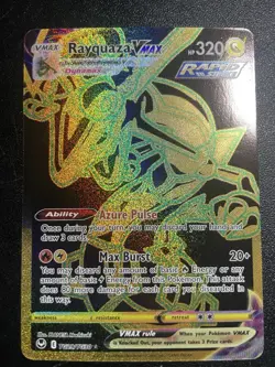 Rayquaza VMAX TG29/TG30 Silver Tempest Trainer Secret Rare NM Pokemon Card 2022 - Image 1