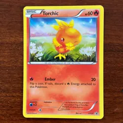 Torchic XY37 Holo Black Star Promo Pokemon Card - Image 1