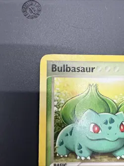 Pokemon TCG Bulbasaur Card 12/17 2005 Pop Series 2 Regular MP+ - Image 2