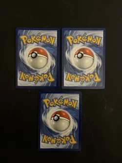 3 Pokemon Card Lot - Comfey/Finneon/Machamp - Stamped Promos - M/NM - Image 2