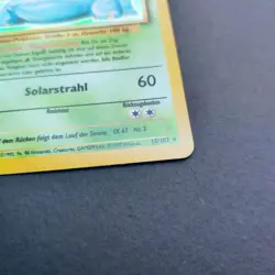 Pokemon TCG Karte - Bisaflor 15/102 Base Basis Set - Deutsch Holo Rare NM - Image 5