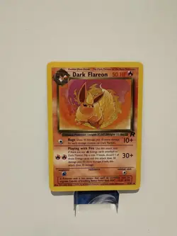 Pokemon Card - Dark Flareon Team Rocket 35/82 Uncommon LP/NM - Image 1