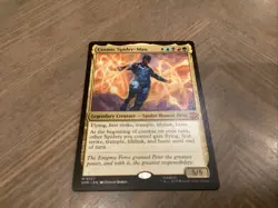MTG Magic the Gathering Cosmic Spider-Man (127/314) Marvel's Spider-Man LP - Image 1