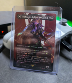 Sephiroth, Fabled SOLDIER (Borderless) (Surge Foil) Final Fantasy Foil - Image 1
