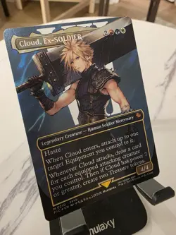 Cloud, Ex-SOLDIER (Borderless) (Surge Foil) Commander: Final Fantasy Foil - Image 4