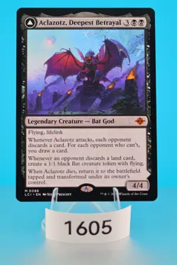 MTG Aclazotz, Deepest Betrayal The Lost Caverns of Ixalan Regular #88 - Image 1