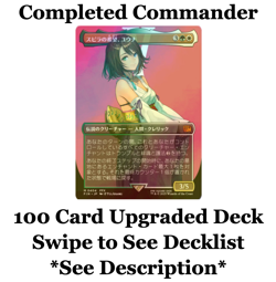 MTG Custom High Power Commander Deck - Yuna, Hope Of Spira *See Description* - Image 1