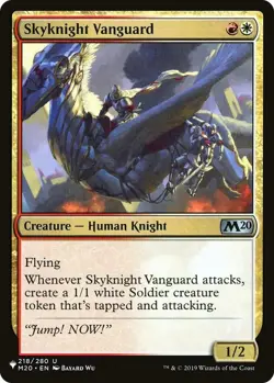 Skyknight Vanguard - The List Light Play, English Magic the Gathering MTG The Li - Image 1