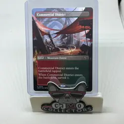 MTG Commercial District (Borderless) Murders at Karlov Manor Regular NM - Image 1