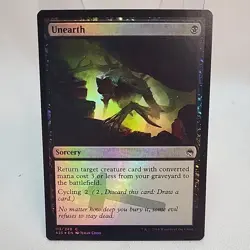 Unearth Foil MTG A25 NM Near Mint Fast Shipping From Canada Magic the Gathering - Image 1