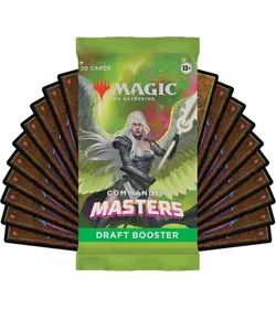 Magic: The Gathering Commander Masters Draft Booster Box - CMM MTG SEALED BOX - Image 2