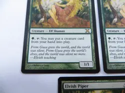 Lot of 3 Elvish Piper 10th Edition 262/383 2007 Magic The Gathering MTG - Image 3