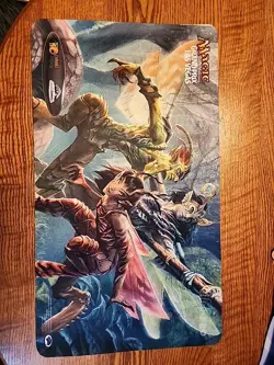 Magic The Gathering Playmat Vendilion Clique Grand Prix Las Vegas MTG Faerie - Image 1