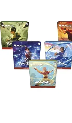 (5) MTG Avatar: Last Airbender PRERELEASE Box LOT Magic the Gathering PRESALE - Image 1