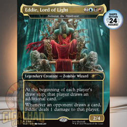 Eddie, Lord of Light (Nekusar, The Mindrazer) #2184 - Secret Laird Drop - MTG - Image 1
