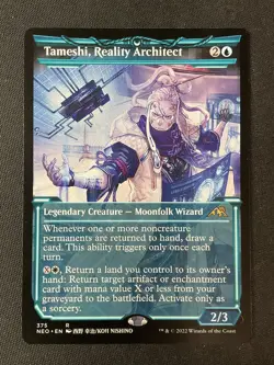 MTG Kamigawa: Neon Dynasty #375 Tameshi, Reality Architect (Showcase) NM - Image 1