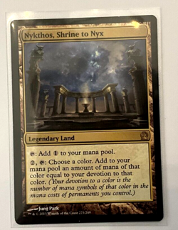 Nykthos, Shrine to Nyx Very Lightly Played - 223 - Theros​ EN MTG - Image 2
