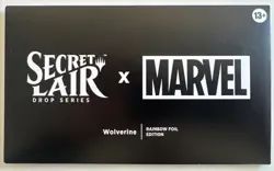 MTG Secret Lair Marvel Wolverine Rainbow Foil Edition Sealed - Image 1