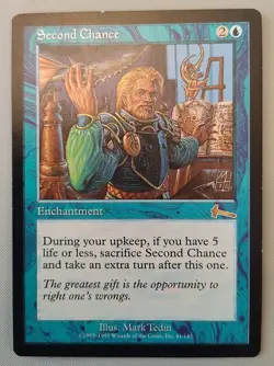Mtg Second Chance Urza's Legacy Rare Magic The Gathering Lp #04 - Image 1