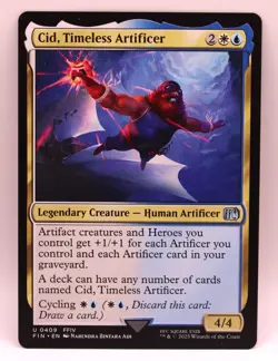 MTG Cid, Timeless Artificer (0409) Final Fantasy Regular NM Un-played - Image 1