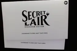 MTG Secret Lair LEGENDARY FLYERS (NOT THAT KIND) [SEALED FOIL] MagicCon - Image 2