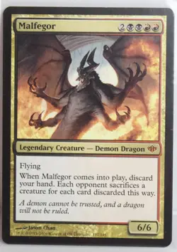 Malfegor [Near Mint] MTG Mythic Rare {Conflux} - Image 1