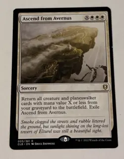 MTG Ascend from Avernus - Commander Legends: Battle for Baldur's Gate NM - Image 1