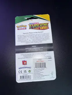 Pokemon TCG Evolving Skies Blister Pack Eevee Promo & Coin NEW FACTORY SEALED! - Image 4