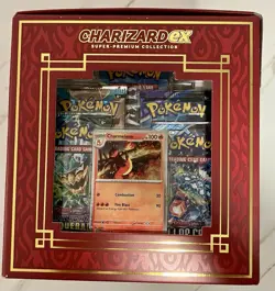 Pokemon TCG Charizard ex Super-Premium Collection Sealed NEW - Image 2