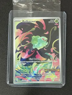 Pokemon TCG: Mega Evolution - Bulbasaur 133/132 Stamped Promo (C) - Image 1